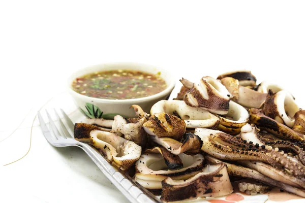 Grilled squid — Stock Photo, Image