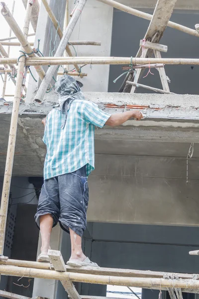 Worker building — Stock Photo, Image