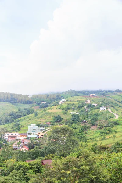 Village in mountain — Stock Photo, Image