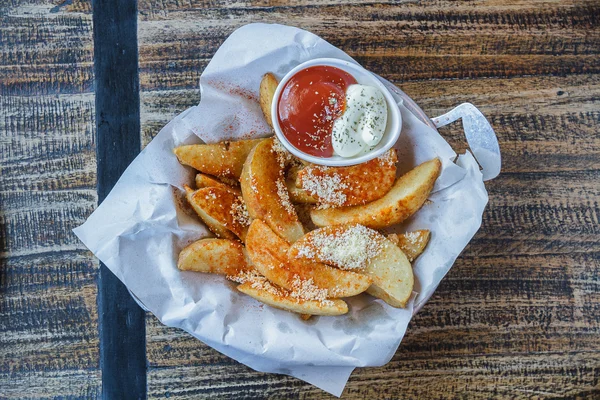 Patates kızartması. — Stok fotoğraf