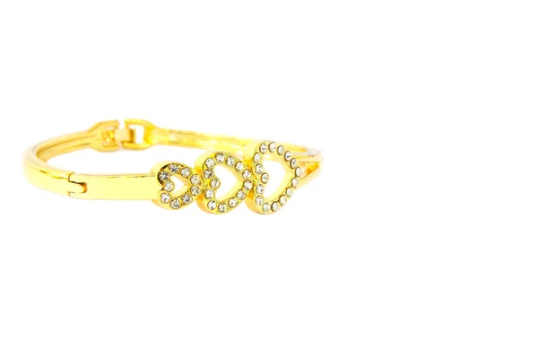 Goldenes Armband — Stockfoto