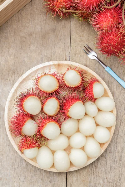 Jagodzian rambutan — Zdjęcie stockowe