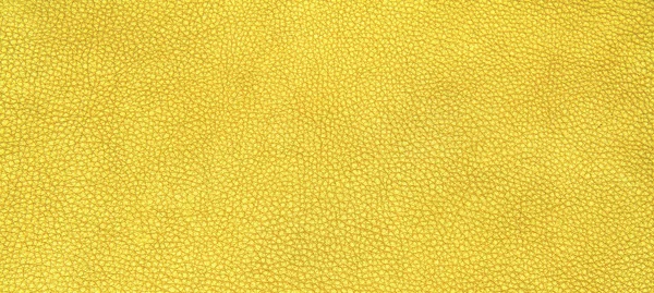 Leather yellow texture — Stock Photo, Image