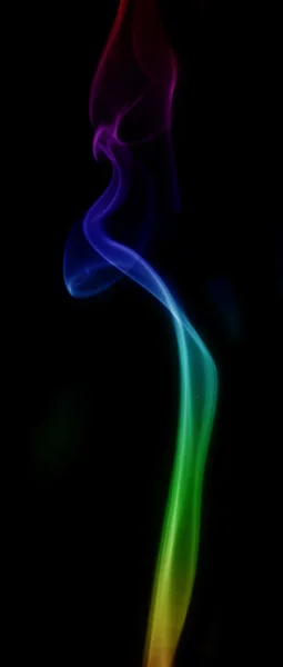 Farbe Rauch abstrakt — Stockfoto