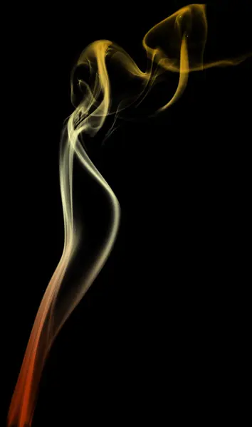 Färg rök Abstract — Stockfoto