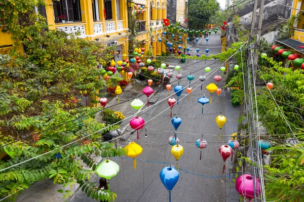 Aerial View Hoi Ancient Town Vietnam — Stock Photo, Image