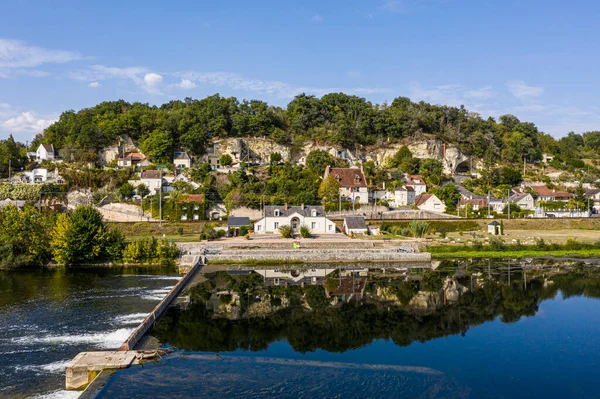 Sluice Vallagonu Řece Cher — Stock fotografie