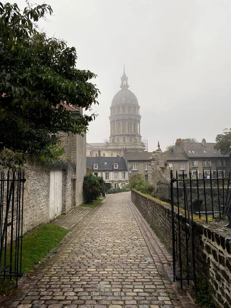 Basílica Nossa Senhora Imaculada Conceição Cidade Fortificada Boulogne Sur Mer — Fotografia de Stock