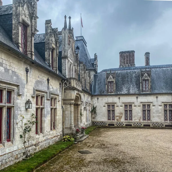 Renommierte Neugotische Burg Von Regniere Ecluse Departement Somme Frankreich Der — Stockfoto