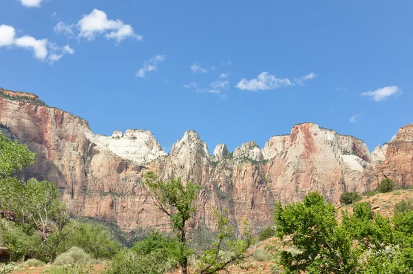 O Parque Nacional de Zion, Utah — Fotografia de Stock