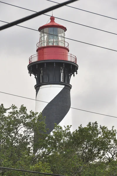 St.Augustine Lighthouse, Florida — Stock Photo, Image