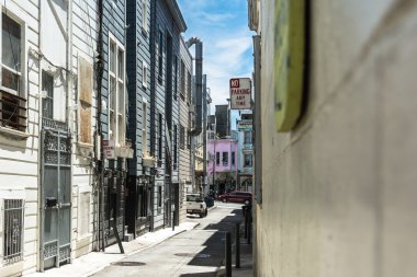 San Francisco alley, California