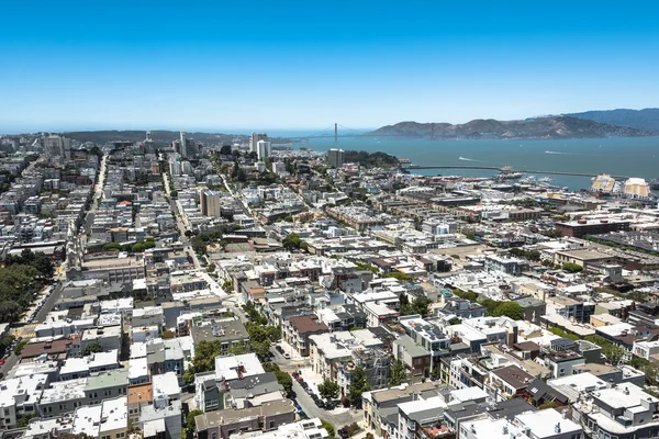 Aerial view of San Francisco, California — Stock Photo, Image