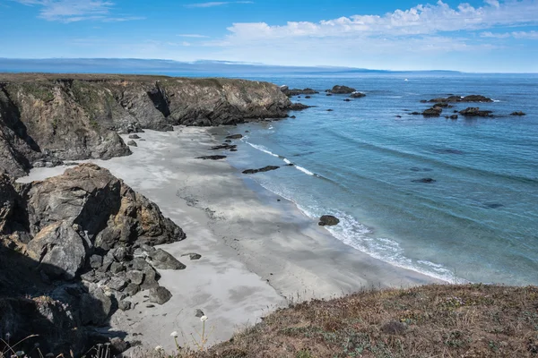 Sand beach in Fort Bragg, California — Stock Photo, Image