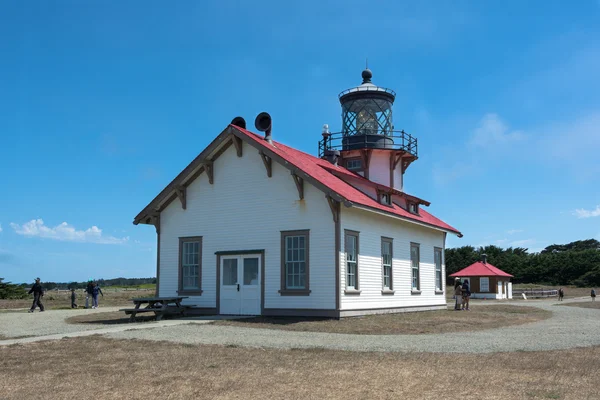 Point Cabrillo Lighthouse, Fort Bragg, California — Stock Photo, Image