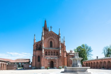 San Vittore Martire kilise Pollenzo, İtalya