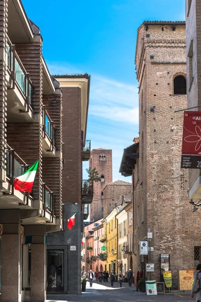 Starego miasta alba, Włochy — Zdjęcie stockowe