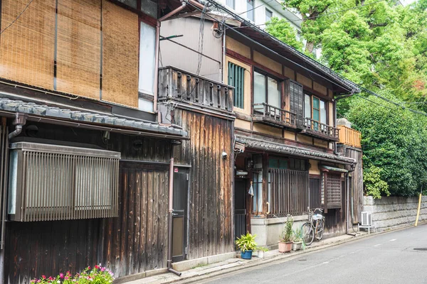 Kyoto Japan Asia September 2019 Houses Nakagyo Ward — Stock Photo, Image