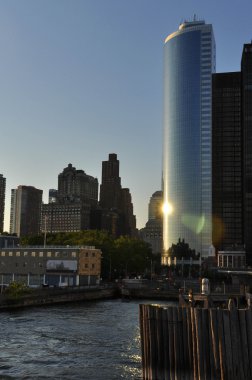 manhattan'ın günbatımı