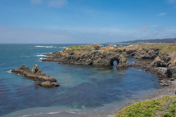 A costa de Mendocino, Califórnia — Fotografia de Stock