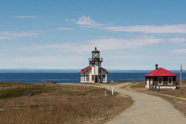 The lighthouse of Fort Bragg, California — Stock Photo, Image