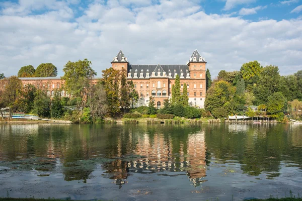 The castle on the Po river — Stock Photo, Image