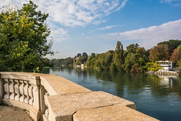 Torino'da Po Nehri — Stok fotoğraf