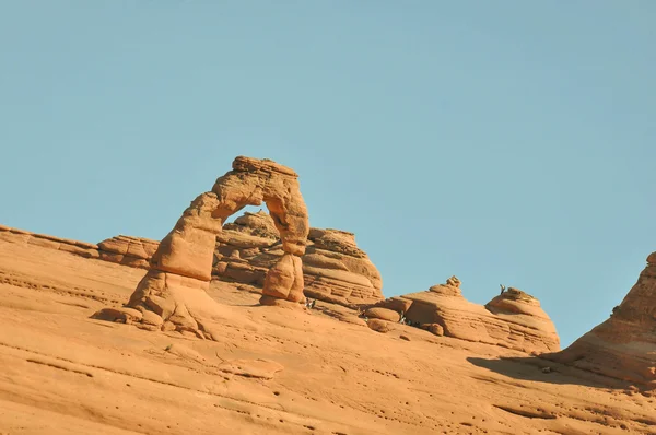 Natural arc in the Arches National Park — Stock Photo, Image