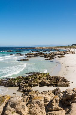 Monterey, Kaliforniya sahili boyunca plaj