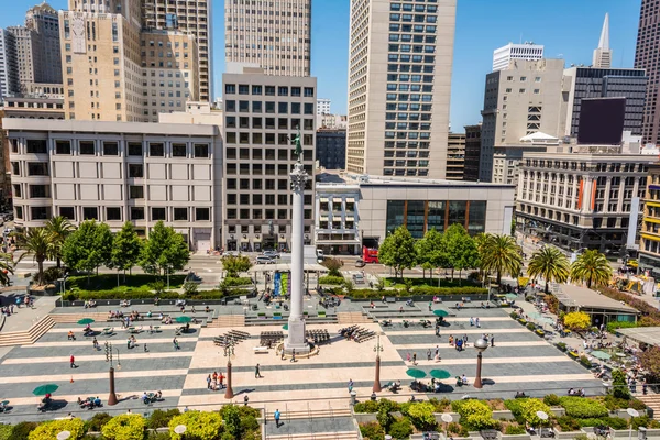 Union Square w San Francisco — Zdjęcie stockowe