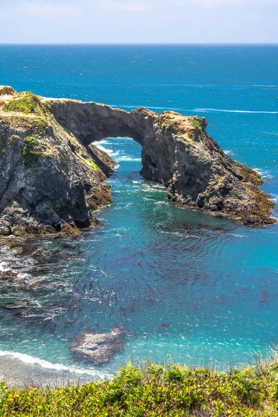 Το φυσικό τόξο σε Mendocino, Καλιφόρνια — Φωτογραφία Αρχείου