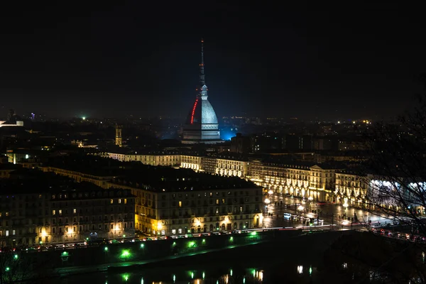 Turin gece — Stok fotoğraf