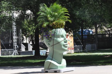 Chicago heykel kafasından