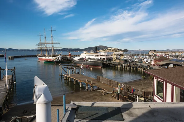 Piers v San Francisco Bay — Stock fotografie