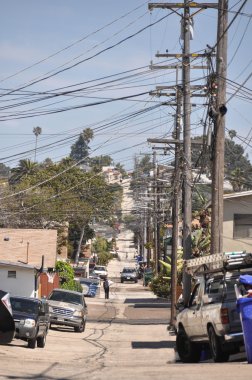 San Diego, California sokakta