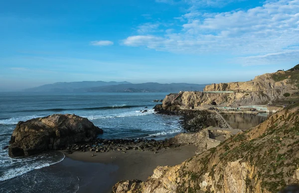 La costa di Ocean Beach, San Francisco — Foto Stock