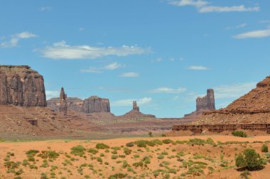Monument Valley panoramik manzaralı