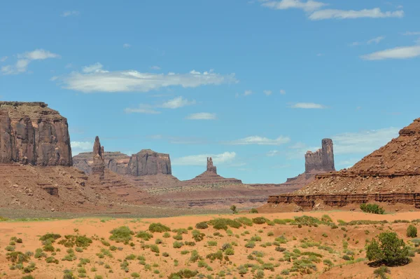 Panoramic view of the Monument Valley — Stock Photo, Image