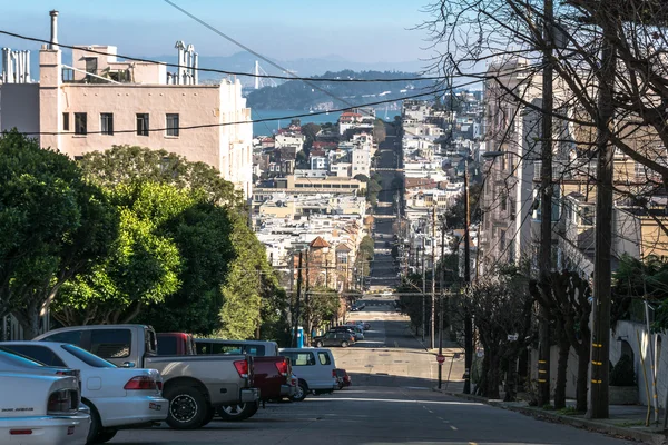 Вулиці Сан-Франциско — стокове фото