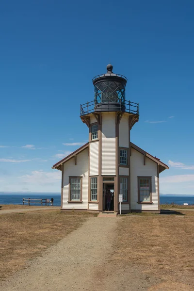 The lighthouse of Fort Bragg, California — Stock Photo, Image