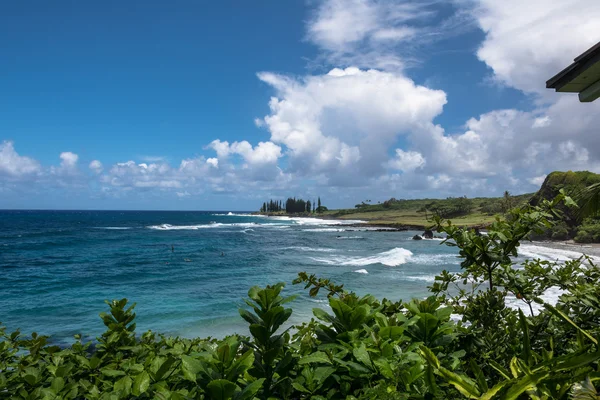 Παραλία στα νότια του Hana, Maui — Φωτογραφία Αρχείου