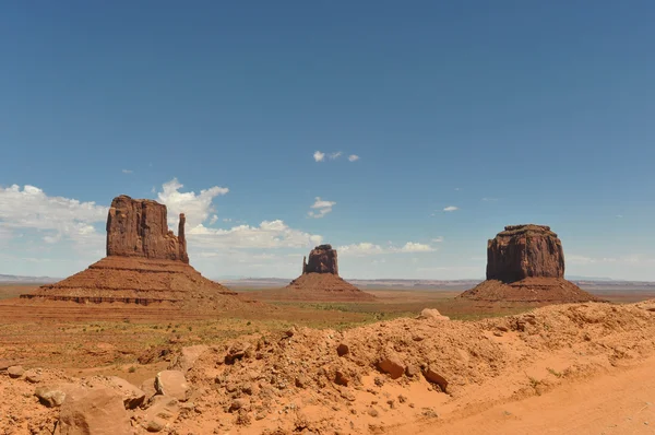 The Monument Valley — Stock Photo, Image