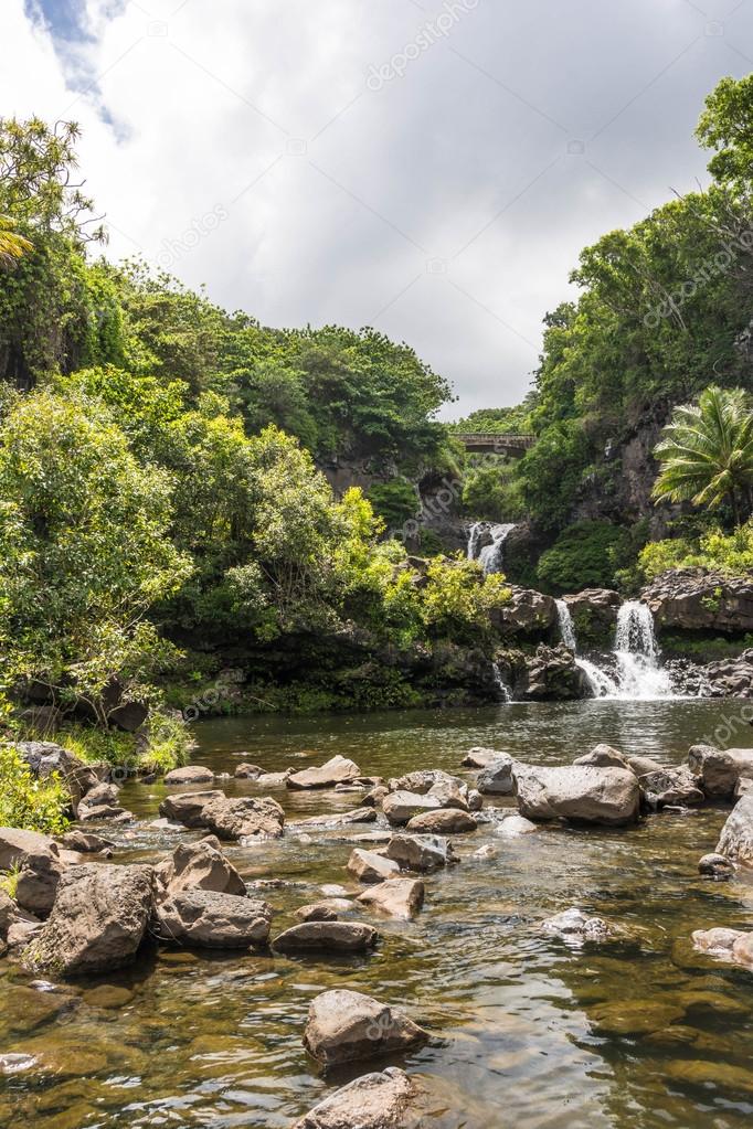 Waterfalls in Haleakala National Park, Maui