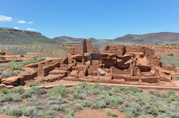 As ruínas da antiga Pueblo, Arizona — Fotografia de Stock