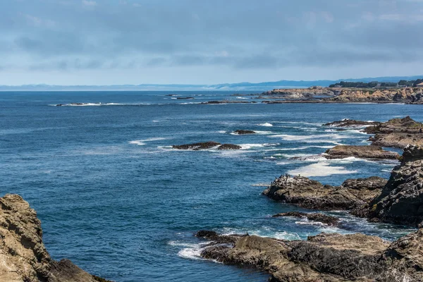 De kust langs Fort Bragg, Californië — Stockfoto