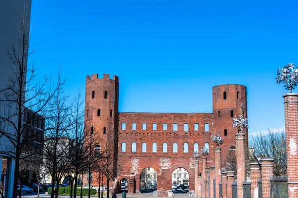 Le Torri Palatine a Torino — Foto Stock