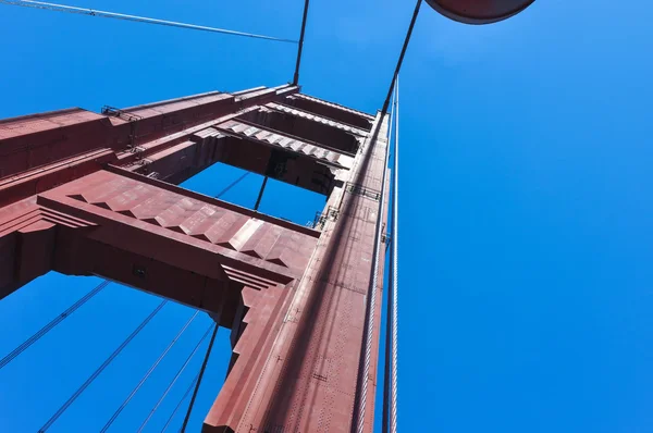 Filar mostu Golden Gate Bridge, San Francisco — Zdjęcie stockowe