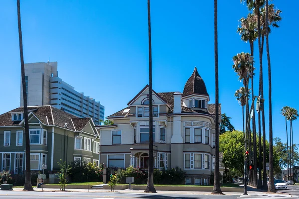 Casas em San Jose, Califórnia — Fotografia de Stock