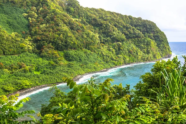 Weg naar Hana, Maui, Hawaii — Stockfoto