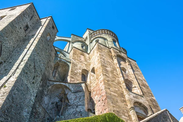 La muralla de la Sacra di San Michele, Turín — Foto de Stock